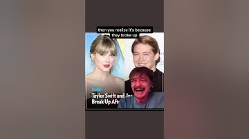 Taylor Swift and Joe Alwyn break up after 6 years together 💔 #taylorswift #joealwyn