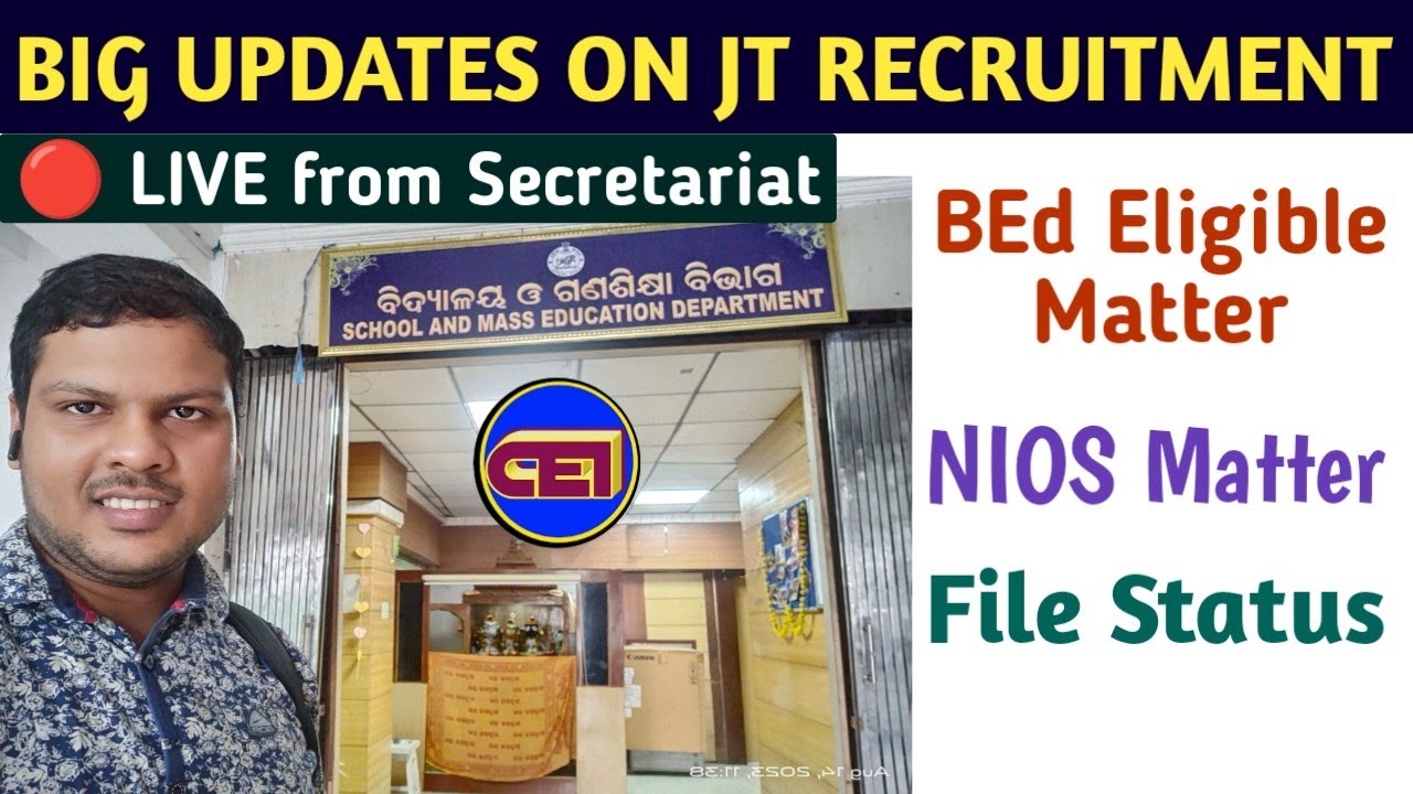 BEd Eligible for Primary in JT Advertisement NIOS according to NCTE
