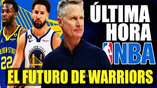 KERR QUIERE A KLAY DE VUELTA 🚨✅ ¿Hay FUTURO en Warriors? 🤔 Wiggins EL ELEGIDO ?? ❌ ULTIMA HORA NBA