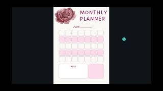 Digital Planner & Journal 2026 | Minimal Floral Design