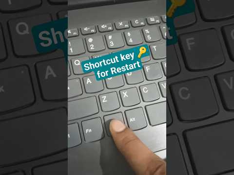 वीडियो: आप कीबोर्ड शॉर्टकट को कैसे पुनरारंभ करते हैं?