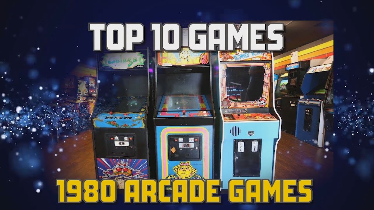 Prøv det Forud type Smil Top 10 - 1980 Arcade Games - YouTube