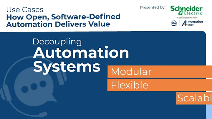 Use Cases - How Open, Software-defined Automation Delivers Value Across Industries: Now On-Demand!