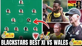 🇬🇭GHANA BLACK STARS BEST STARTING XI TO BEAT WALES HANDS DOWN🔥✅QUEIROZ TACTICAL FRONT…PARTEY & INAKI