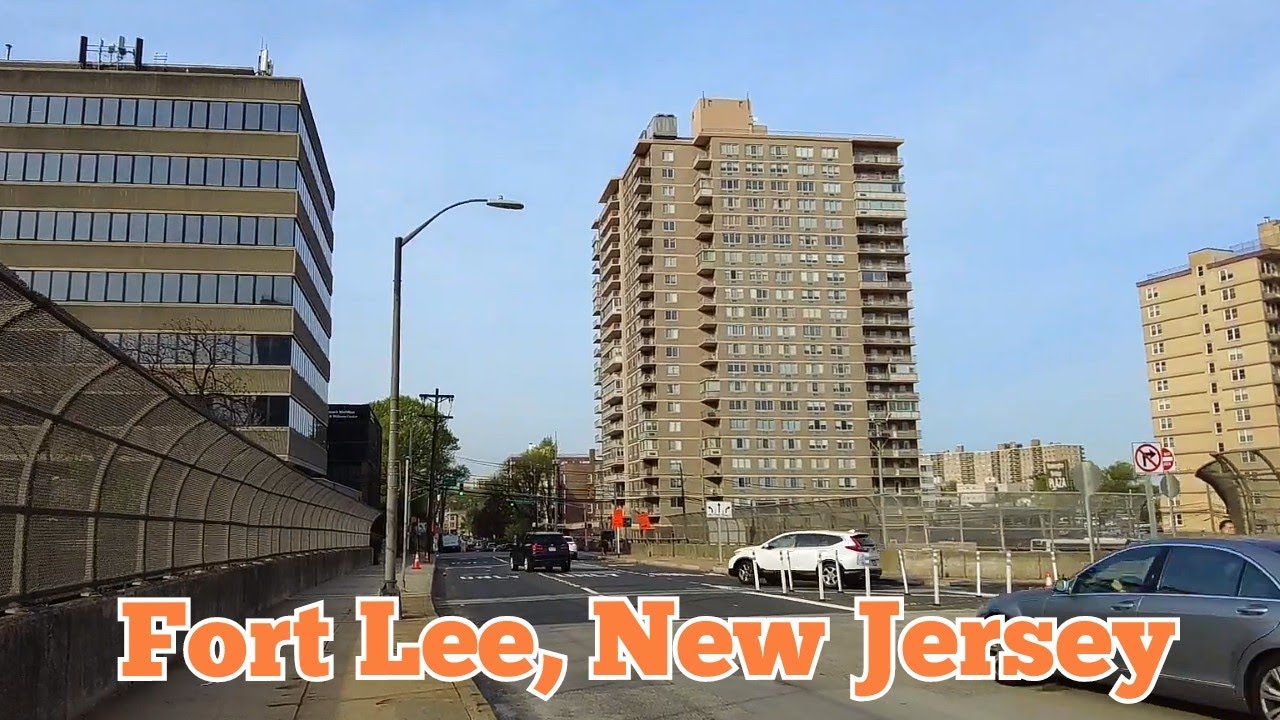 Walking in Fort Lee, NJ | Some of the streets north of the GWB to the Englewood Cliffs border