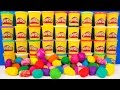 Play Doh Surprise Eggs Peppa Pig Frozen Mickey Mouse Spiderman Minnie Masha Disney Huevos Sorpresa