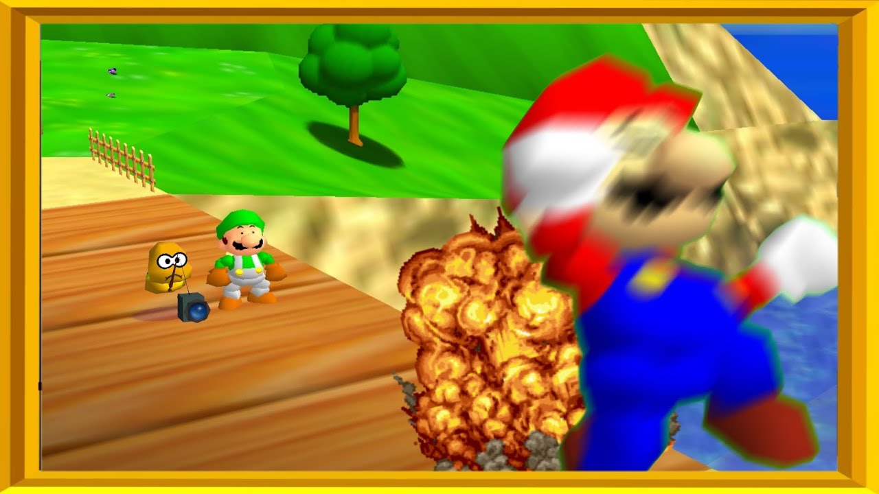 [День неудачных ляпов SM64 2025] Прыжок в длину