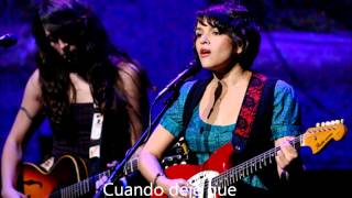 Norah Jones - Say GoodBye (Subtitulado en español) chords