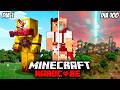 Sobreviví 100 Días en un MUNDO INFECTADO en Minecraft Hardcore thumbnail