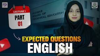 FSc/ICS Part 1 English Expected Questions 2026 | Quarter Book | Miss Nimra | Punjab Board