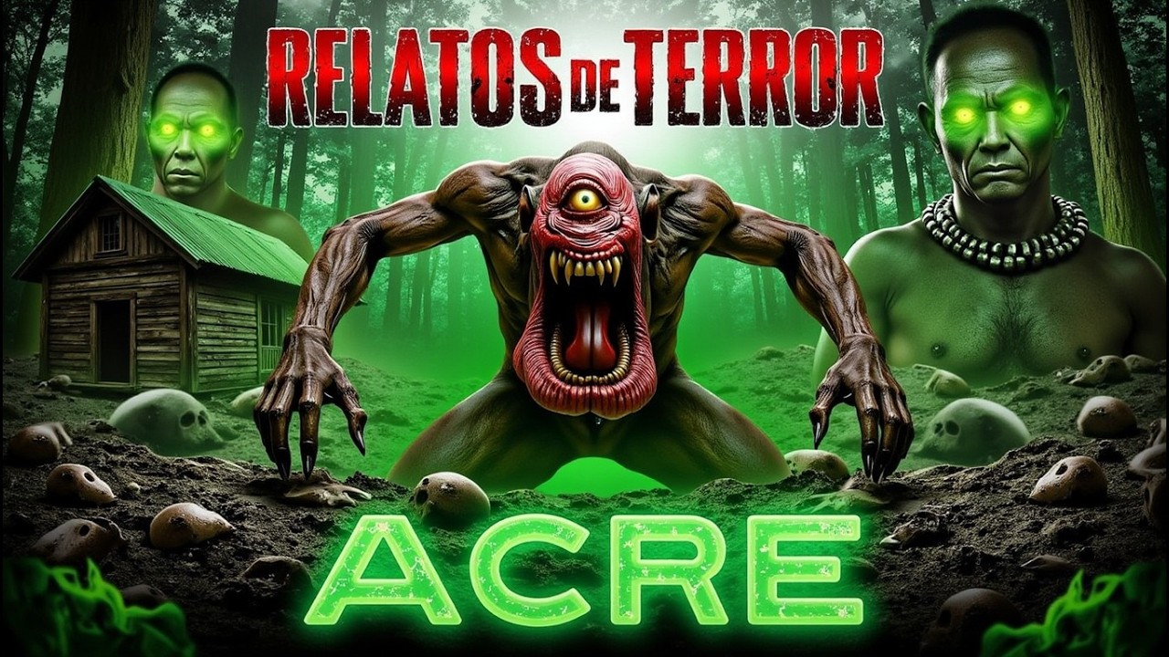 🔴 10 Casos REAIS de Terror na Amazônia | Histórias Assustadoras do Acre 🔴