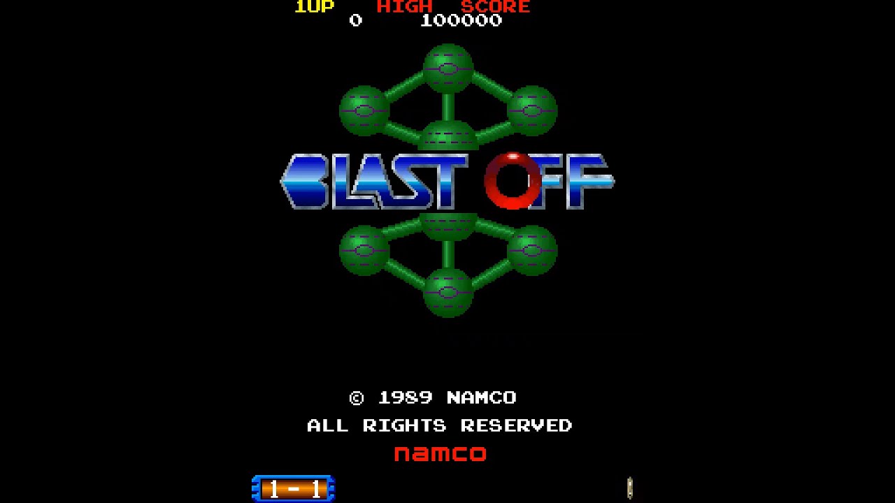 Arcade Longplay [1007] Blast Off (JP) - YouTube
