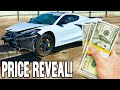 Here's How Much My Wrecked C8 CORVETTE Cost To FIX!