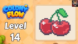 Colony flow Level 14 Walkthrough Solution