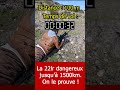 Distance max  la 22lr 