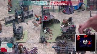 WTC Warmaster Singles Warhammer 40k Tournament Day 2