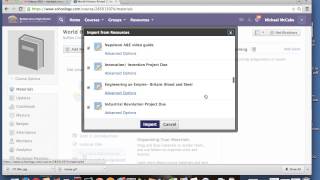 How to Establish a New Course in Schoology from an Archive