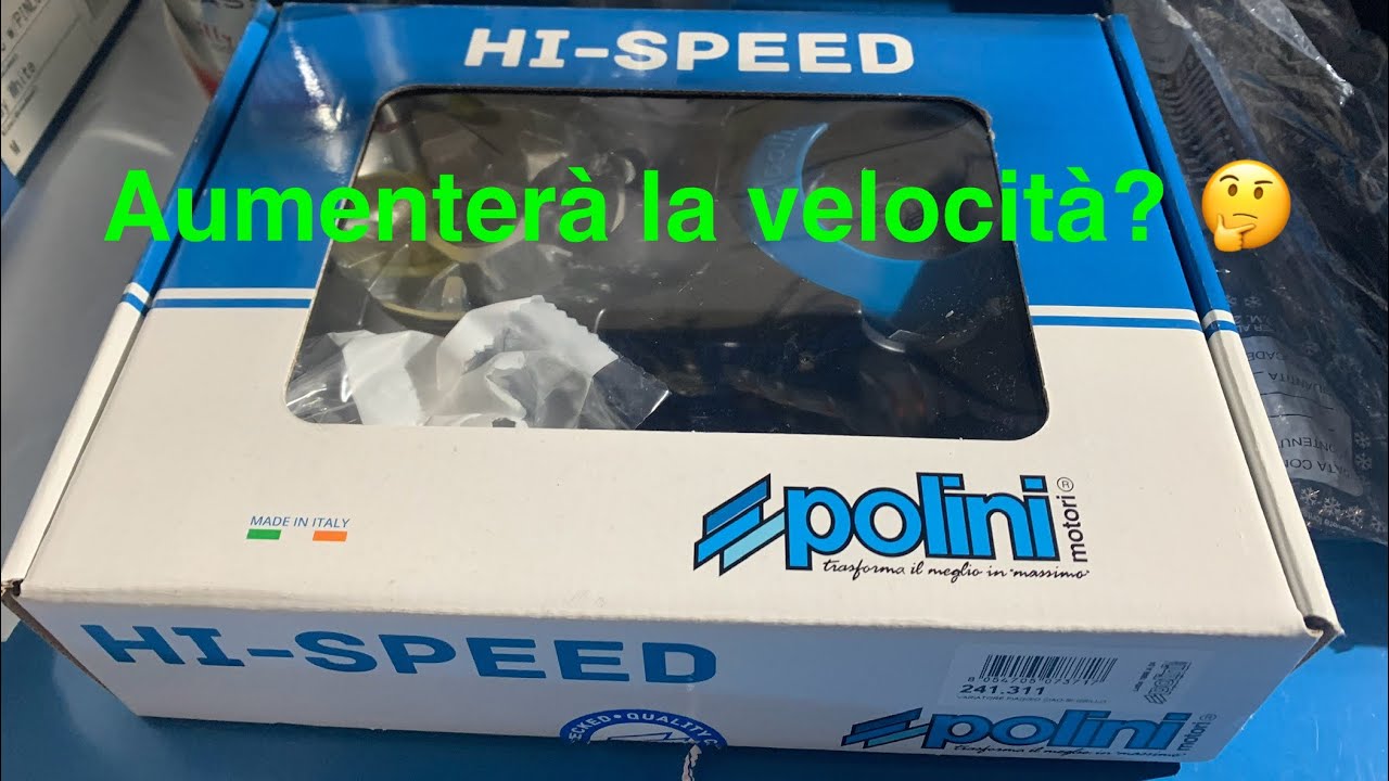 Piaggio SI - montiamo il variatore Polini