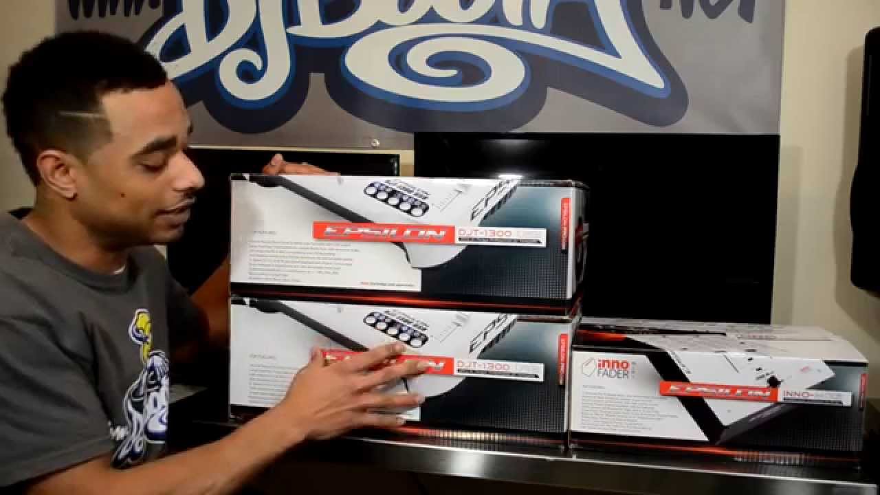 Epsilon Inno ProPak Unboxing Video (DJT-1300USB Turntable & Inno-Mix2 Mixer)