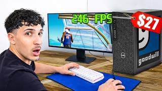 I Built The Cheapest Thrift Store Gaming Setup To Go Pro