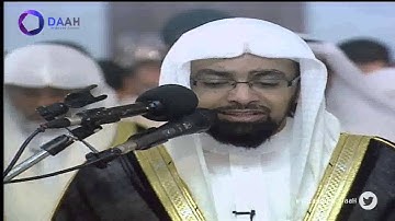 سورة الواقعة للشيخ ناصر القطامي - صلاة التراويح ليلة 13  جامع دبي (خااااشعة