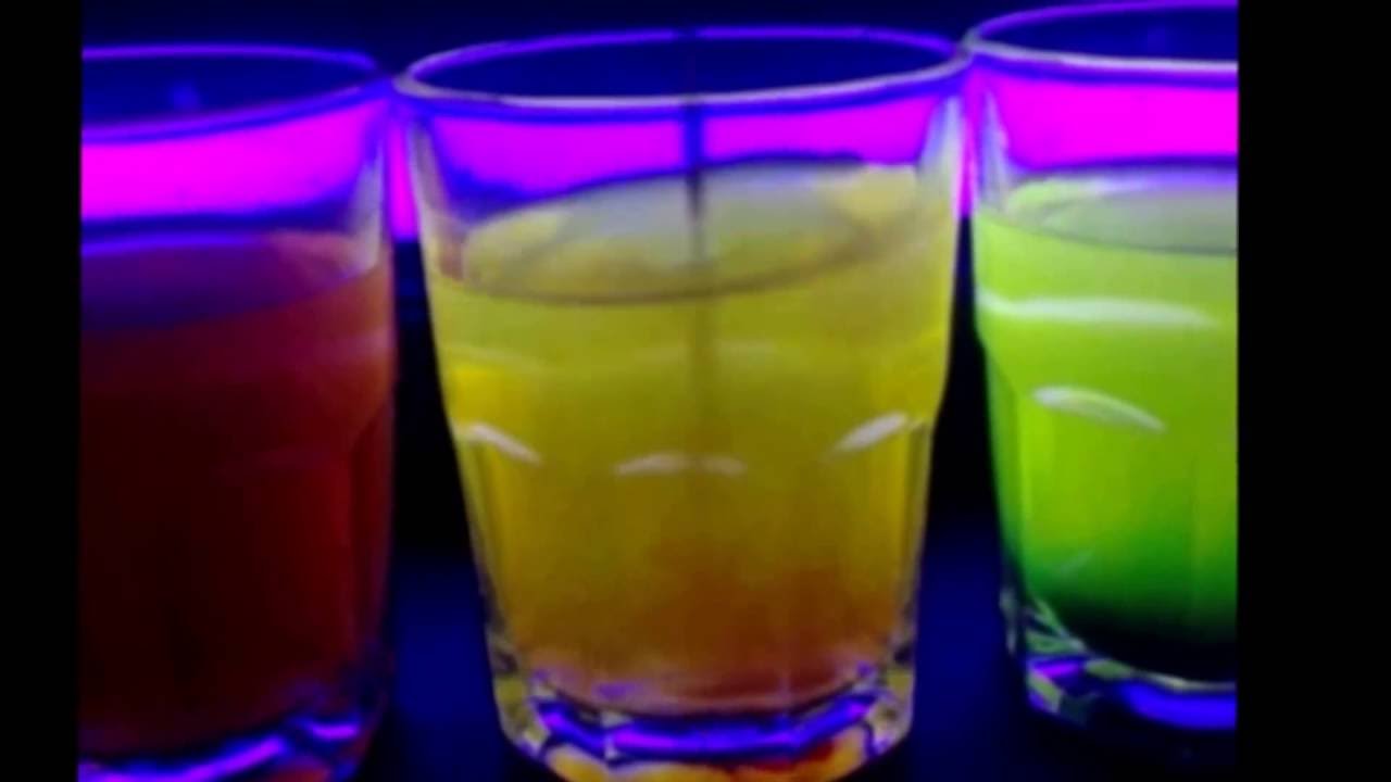 Glowing Drinks Under Blacklight Riboflavin Vitamin B2 YouTube simple-acts-countdown-make-a-new-connection-refugee-week