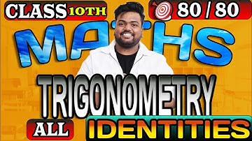 Class 10 Trigonometry Identities | All Identities Explained | CBSE Board Exam 2025 | Online