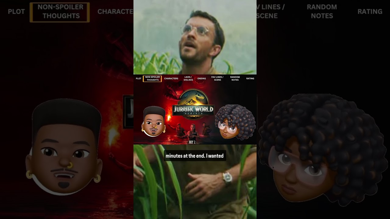 We had a great time with Jurassic World Rebirth. However, one nitpick...#jurassicworldrebirth We had a great time with Jurassic World Rebirth. However, one nitpick...#jurassicworldrebirth