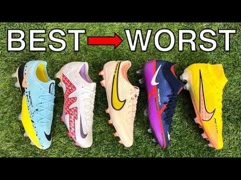 Ranking EVERY 2022 Nike football boot from BEST to WORST - YouTube
