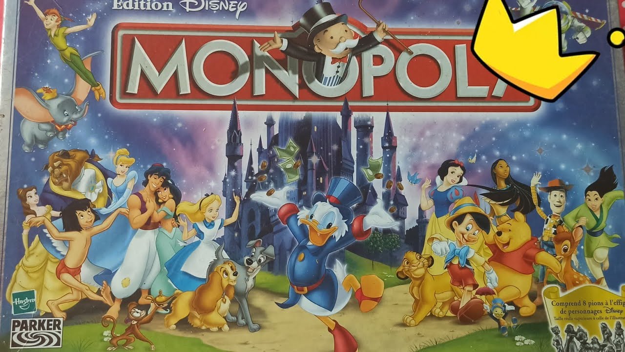 COLLECTOR ! L'ÉDITION RARISSIME DU MONOPOLY DISNEY 2001