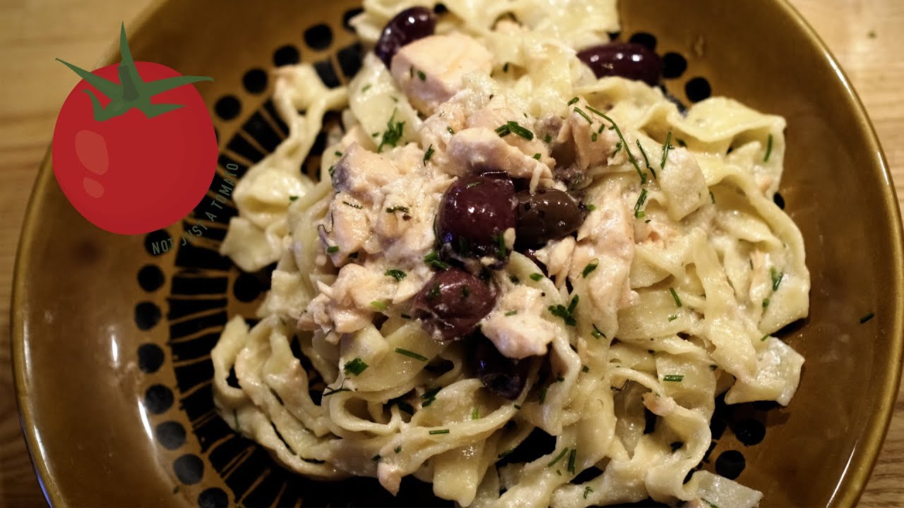 Salmon Pasta Tagliatelle al Salmone Salmon Tagliatelle Pasta YouTube