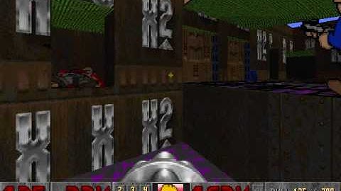 Doom II The Simpsons The Gantlet [map03] (Doom95) Part 2