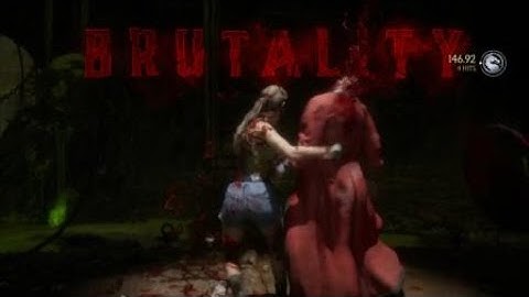 Mk11 kl sonya vs Raiden brutality part 2