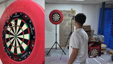 NEW Target Dartboard Stand! UNBOXING, SETUP, GAMEPLAY🔥