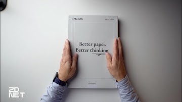 ReMarkable 2 tablet: ASMR unboxing