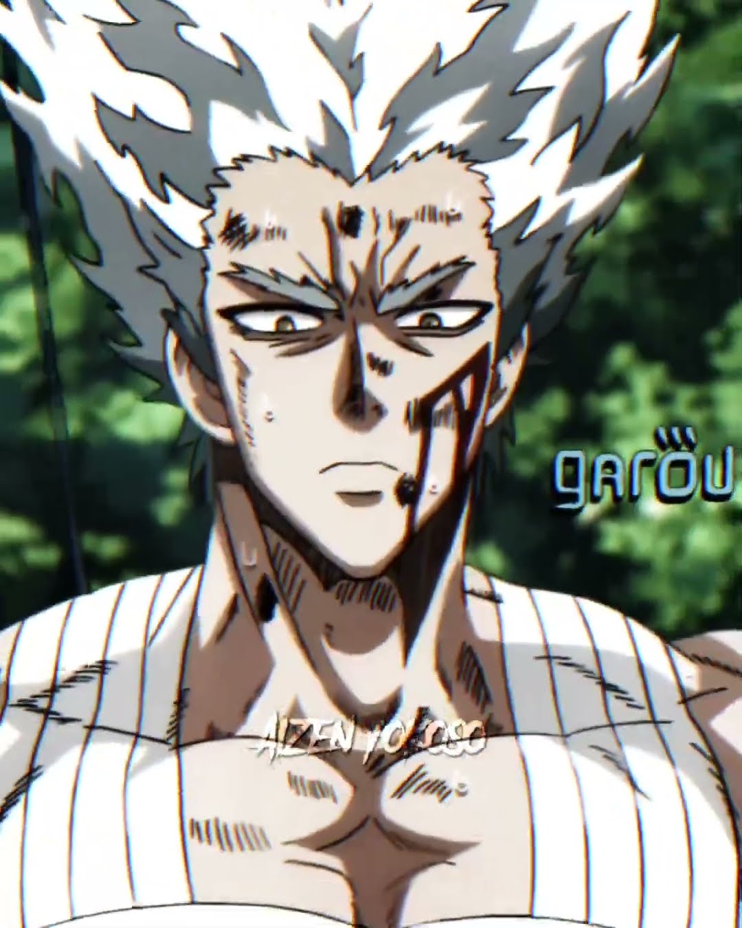 cosmic garou vs toshiro #anime #shorts #garou #toshiro #opm #bleach 