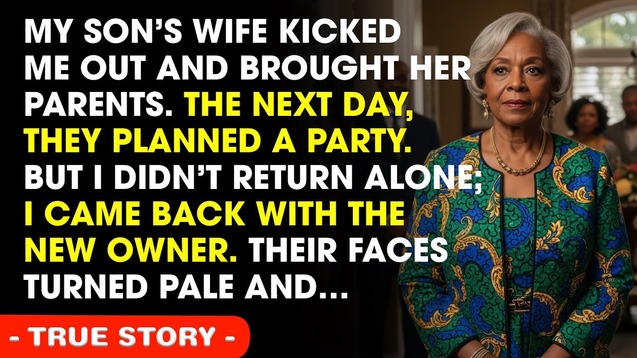 My Son's Wife Kicked Me Out. But I Came Back With A Buyer For The House And She Turned Pale STORIES