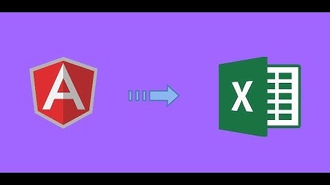 Export Data into Excel File in Angular | Export into Excel