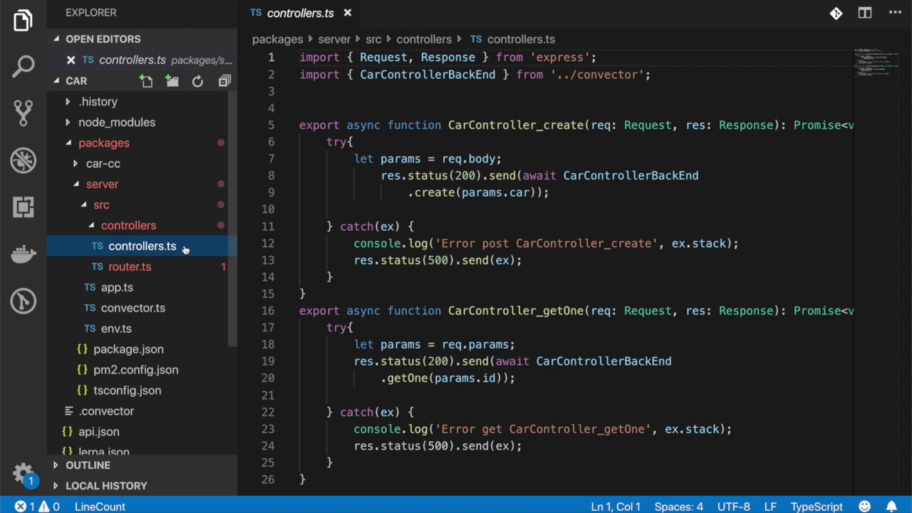 New Convector Rest Server | Hyperledger Fabric Tutorial - YouTube