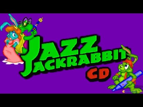 Jazz Jackrabbit CD-ROM gameplay (PC Game, 1994)