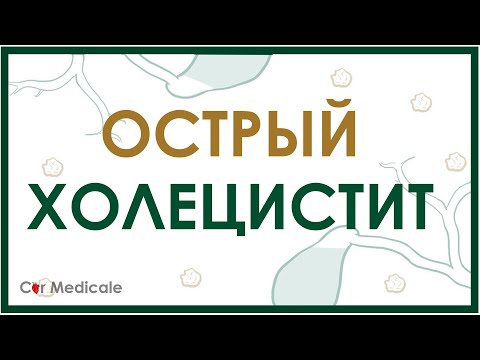 Острый холецистит - краткий обзор патогенеза