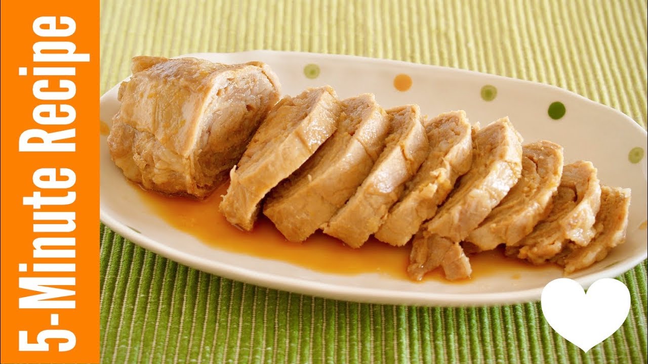 5 MIN Char Siu (Japanese Chashu Ramen Pork / Nibuta 叉焼) Recipe | OCHIKERON | Create Eat Happy :) | ochikeron