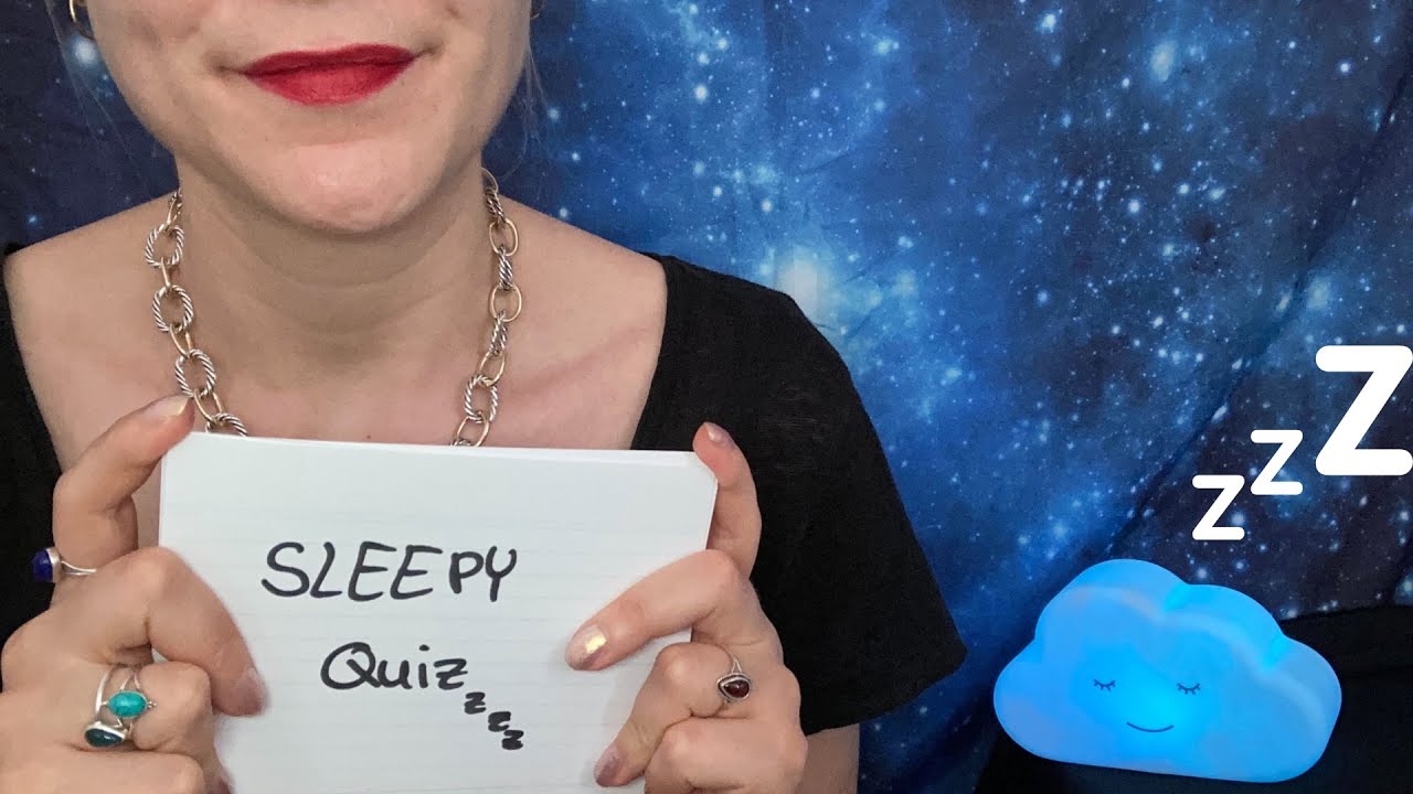 ASMR Deutsch Roleplay | Sleepy Quiz Gameshow 💤 | Soft Spoken German