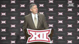 Big 12 commissioner on tiebreakers and head to head competition