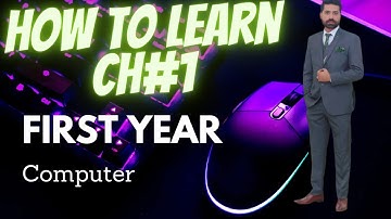 ICS Computer part 1- Ch#1-  Information Technology - ICS Part 1