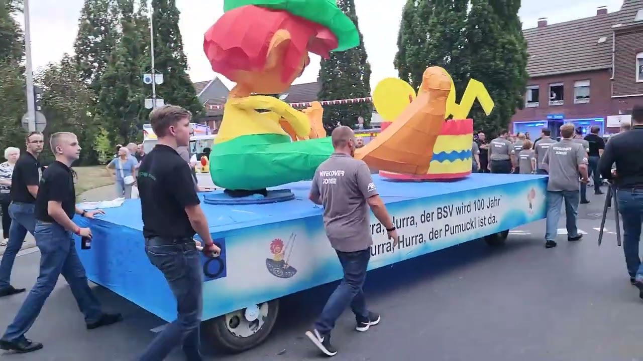 Schützenfest 2024 Wevelinghoven – Samstag, 17. August: Regimentsaufmarsch zum Fackelzug