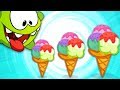 Om Nom gioca con i gelati e impara le dimensioni | Super Nomi | Cartoni Animati per Bambini