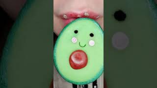 How Cute Is This Kawaii Avocado Satisfying