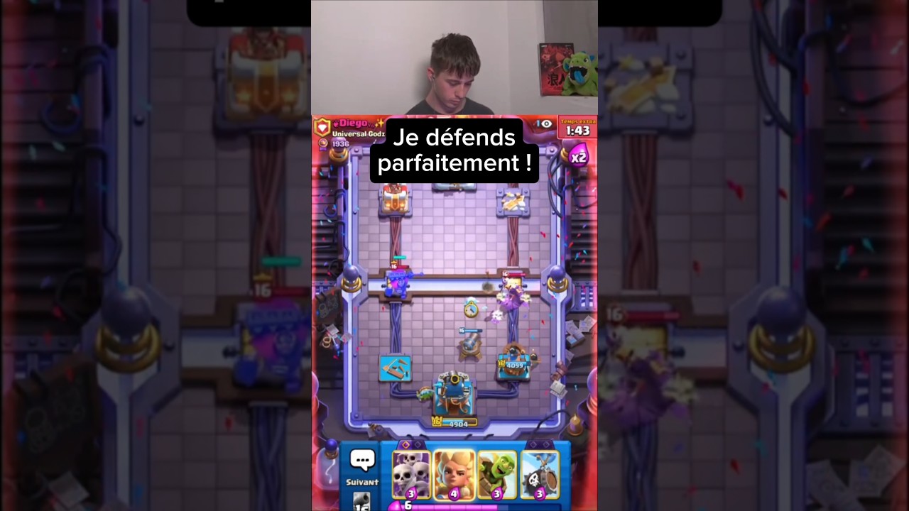 Defense Parfaite pendant 2 Minutes !