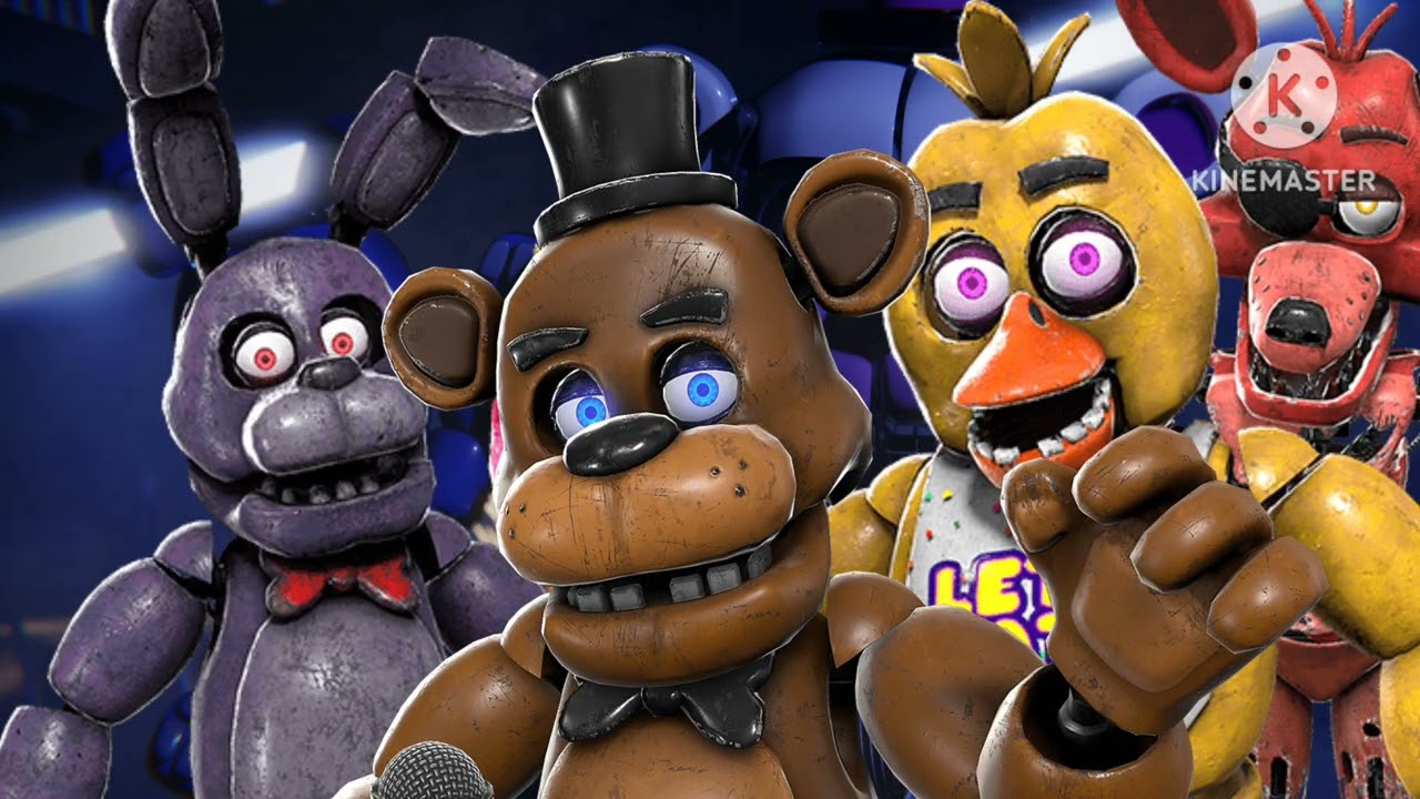 (Plan B/C request) Toy Bonnie and Funtime Freddy sings Built in the 80s